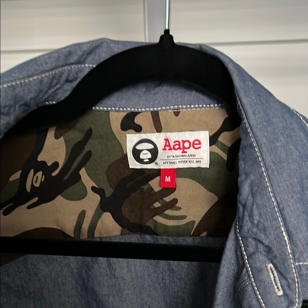 Aape by A Bathing Ape button down shirt - Picture 7 of 7